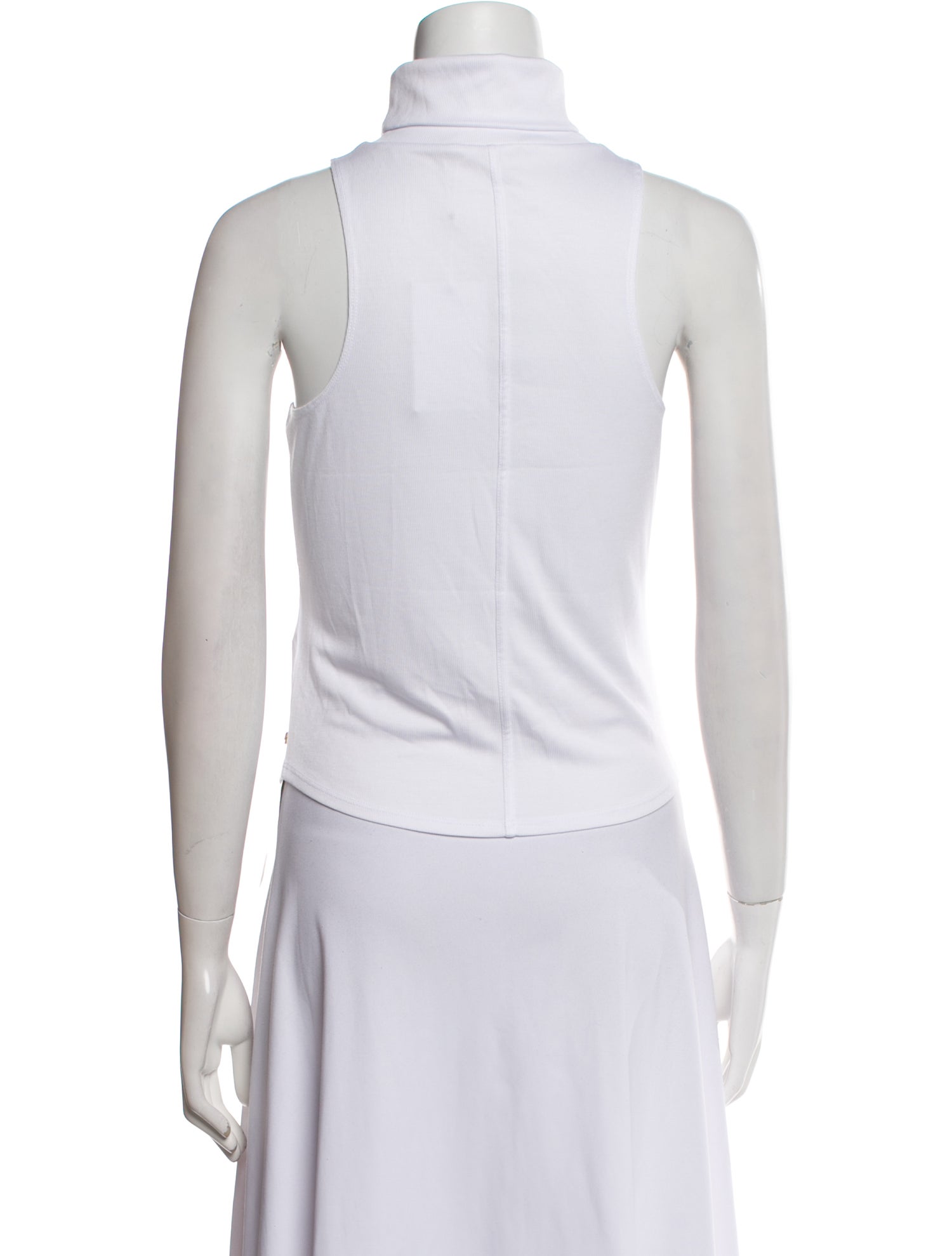 Anine Bing Turtleneck Sleeveless Top